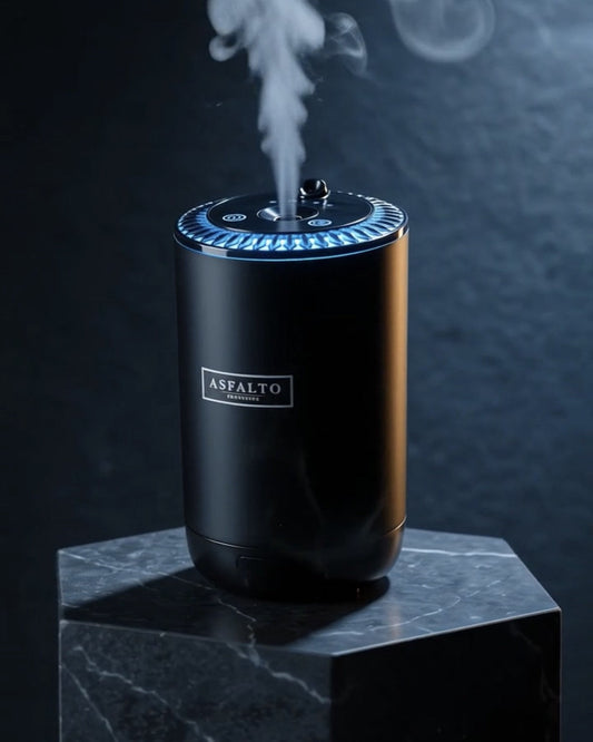 Vidéo du diffuseur CIELO MAISON ASFALTO, brume et halo lumineux